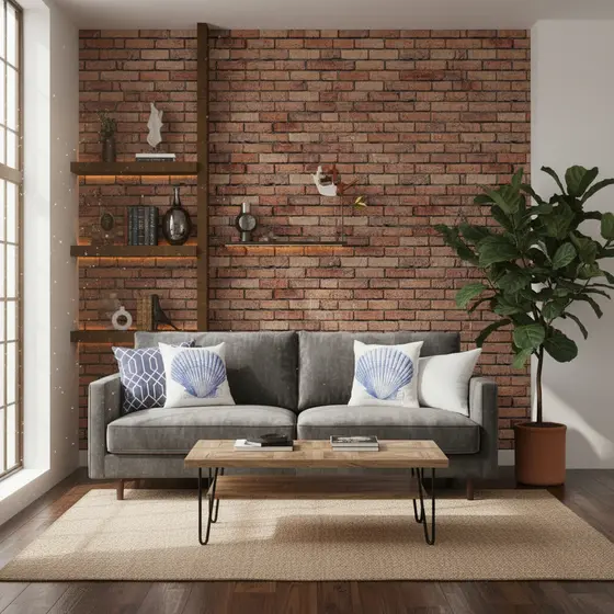 Papel De Parede Adesivo Madeira Ripado Premium Decoração Quarto - Envio Rápido
