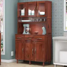 Armário para Cozinha Splendor 6 Portas 3 Gavetas Madeira Maciça - Pnr Móveis