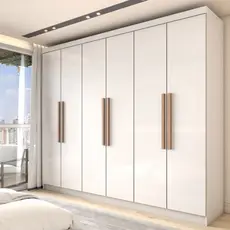 Guarda-Roupa Casal Odisseia 6 Portas 2 Gavetas