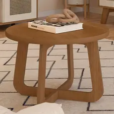 Mesa de Centro Jasmin 100% Mdf Cinamomo/Off White - Artely Móveis