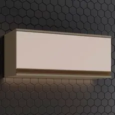Armário Aéreo Cozinha 1 Porta Basculante Connect Duna/Cristal C54 - Henn