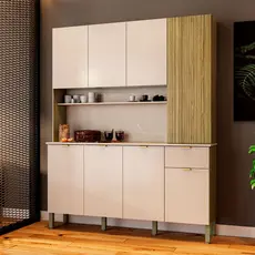 Cozinha Compacta Slow 8 Portas 1 Gaveta