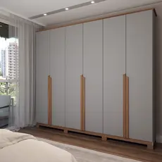 Guarda-Roupa Casal Calábria 6 Portas 6 Gavetas