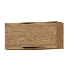 Armário Aéreo Cozinha Toscana 1 Porta Basculante 100% Mdf Freijó Ato02 - Mx Móveis