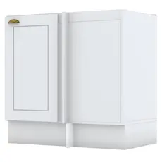 Armário de Cozinha Canto Reto Nova York 1 Porta 1 Prateleira Branco Hp - Henn