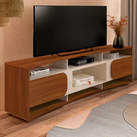 Rack para TV até 86 Polegadas Seleto 2 Portas