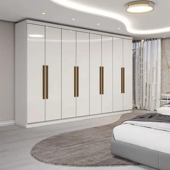 Guarda-Roupa Casal Odisseia 8 Portas 4 Gavetas