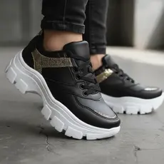 TENIS FEMININO ADULTO CHUNKY COLLOR PLATAFORMA CONFORTAVEL ENVIO IMEDIATO PROMOÇÃO