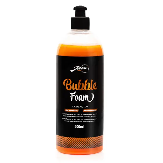 Shampoo Automotivo Neutro Bubble Foam 500ml Lava Auto Alto Rendimento