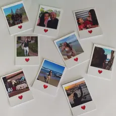 50 mini fotos talmente personalizada - alta resolução - fotos para vida toda cabe no celular