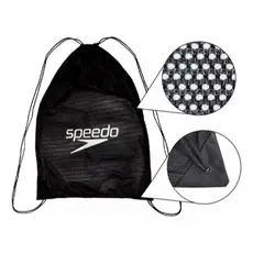 Mochila Sacola Speedo Gym Sack Mesh Esportiva 65x46cm Fios de Inox Resistente