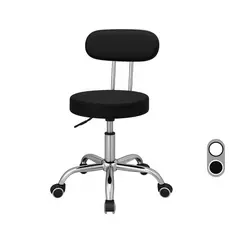 Cadeira Pop Mocho Giratoria Massagista Manicure Esteticista Plus Evolux
