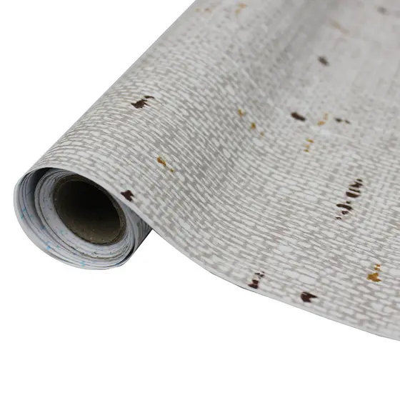 Revestimento Autoadesivo Linho Soft Rolo com 45cm2m Paredes Mesas Portas Armarios