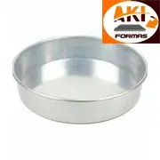 FORMA REDONDA 25X5 FIXA DE ALUMINIO PARA ALTA TEMPERATURA COM NOTA FISCAL (( CX 07 ))