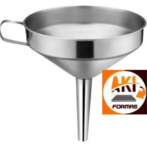 FUNIL EM INOX - 16 CM JÁ COM NOTA FISCAL (( ENVELOPE ))