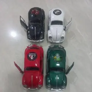 kit unidade, 2, 3, 4 Mini Fusca personalizados a fricção