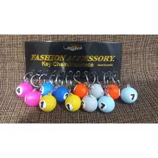kit 12, 24, 36, 48 chaveiro Bola de Sinuca