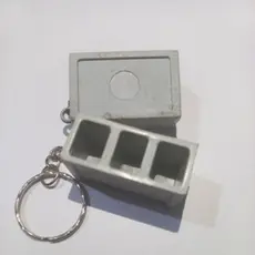 kit 50, 100, 200 chaveiros mini Bloquinho para personalizar