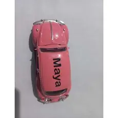 KIT UNIDADE, 2 , 3, 4 MINI FUSCA PERSONALIZADO COM SEU NOME