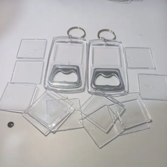 KIT Chaveiro porta foto e abridor