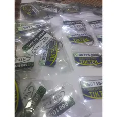 Kit com 40 chaveiros para personalizar com sua logo