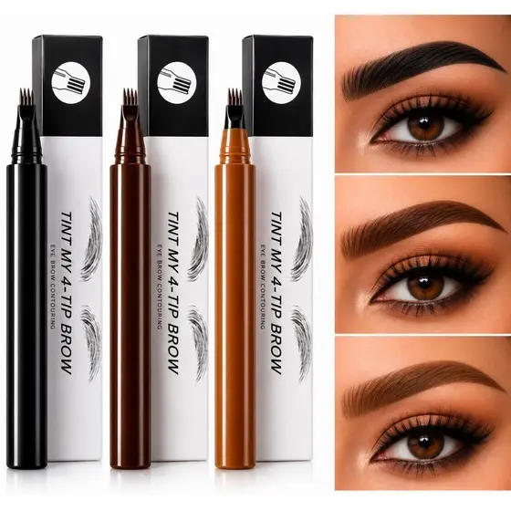 Caneta Microblading Fio a Fio Preenche Falhas da Sobracnelha Maquiagem - VIK MAKE STORE