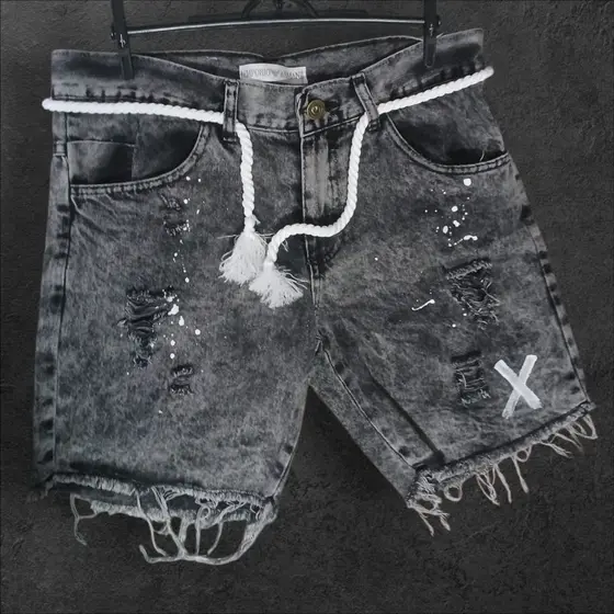 BERMUDA JEANS MASCULINA ESTILO JOGADOR PREMIUM ORIGINAL TRADICINAL CURTA LUXO E EXCLUISIVIDADE