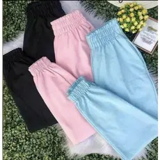 CALÇA JOGGER FEMININA MOLETOM GROSSO FLANELADA QUENTINHA CINTURA ALTA COM BOLSO