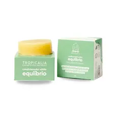 Condicionador Sólido Natural para Cabelos Danificados, Brilho e Nutrição - Tropicália Cosméticos 45g
