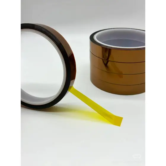 1, 2, 3, 4, 5 unidades Fita Kapton Sublimação 8 mm Térmica Poliamida Altas Temperaturas 33m