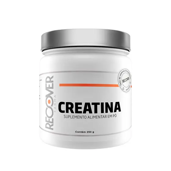 Creatina Monohidratada 100% Pura 250g - Recover Farma