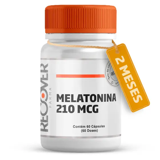 Melatonina 60 Cápsulas - Recover Farma
