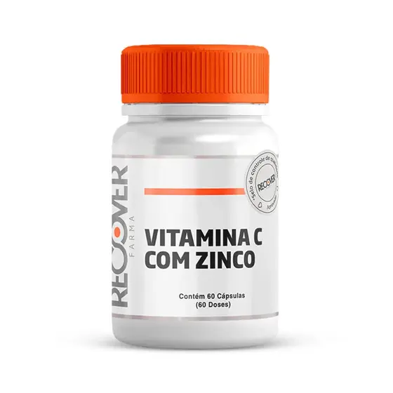 Vitamina C com Zinco - 60 cápsulas - (60 doses)