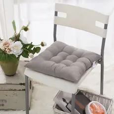 ALMOFADA FUTON ASSENTO PARA CADEIRA - CINZA