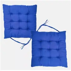 KIT 2 ASSENTOS PARA CADEIRA - AZUL-ROYAL - NACIONAL