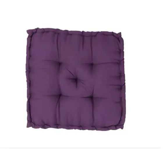 Almofada Turca 60x60 Roxo Grande Cheia Sala Banco Pallet