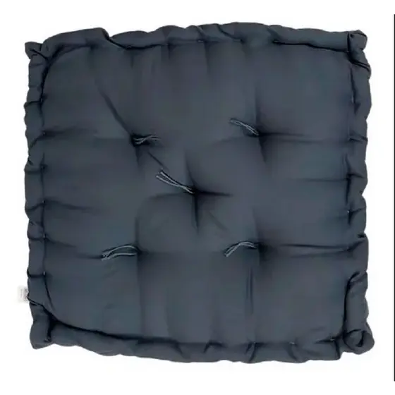 Almofada Turca 60x60 Chumbo Grande Cheia Sala Banco Pallet