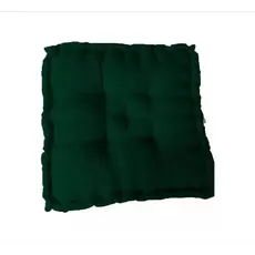Almofada Turca 60x60 Verde-musgo Grande Cheia Sala Banco Pallet