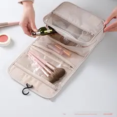 Bolsa Organizadora com Compartimentos para Cosméticos e Acessórios Multifuncional Ideal para Viagem