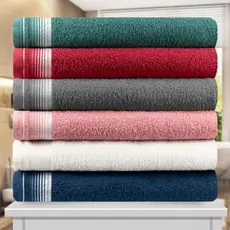 Kits Toalhas de Rosto 45x80cm Coleção Lara 100% Algodão Alta Absorção