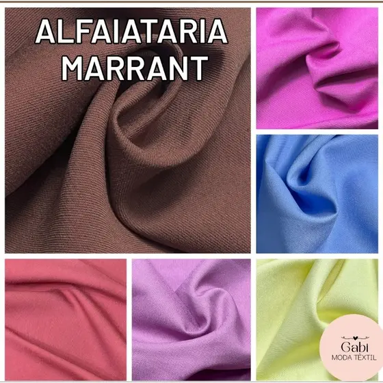 Tecido Alfaiataria Marrant (3m x 1,50m) Lindas Cores
