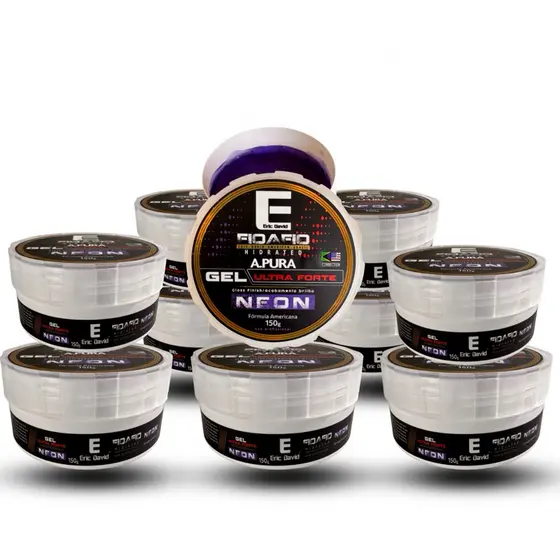Pasta Modeladora kit 10 pasta modeladora 150g para homens Pomada forte