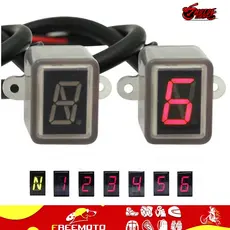 Visor Digital À Prova D'água Para Engrenagem De Motocicleta 5/6 Velocidades Com Compatibilidade Universal