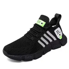 Sapatos De Verão Com Respiração Homem De Corrida Vulcanização Leve Esportivos Confortáveis De Corte Baixo Tamanho Grande