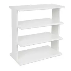 Sapateira 3 Prateleiras Mdf Branca Organizadora Casa