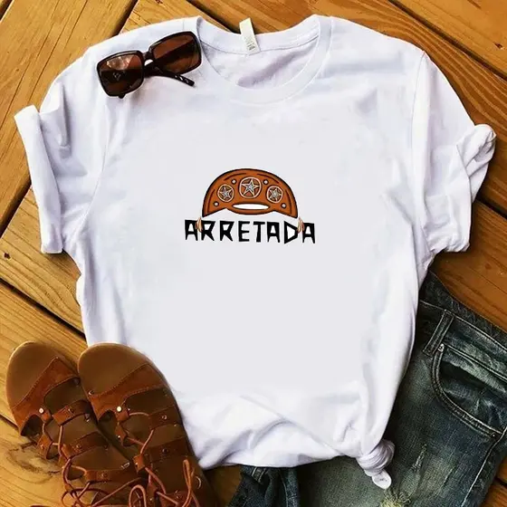 Camiseta Estampada Arretada Nordeste Sertanejo Camisa Feminina Babylook