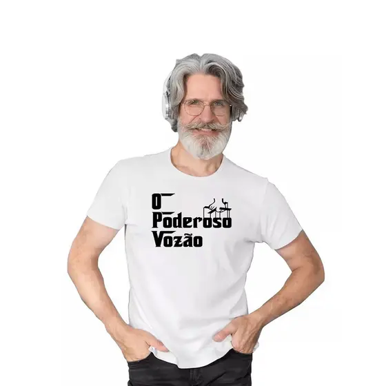 Camisetas Frases O Poderoso Vozão Vovô Avô Pronta Entrega
