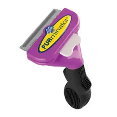 Escova Tira Pelos Furminator Pente Aço Removedor de Pelos Gatos e Cachorros Médio/Grande