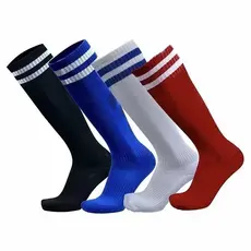 Kit 4 Ate 12 Pares de Meião Futebol Adulto Esporte Cano Alto