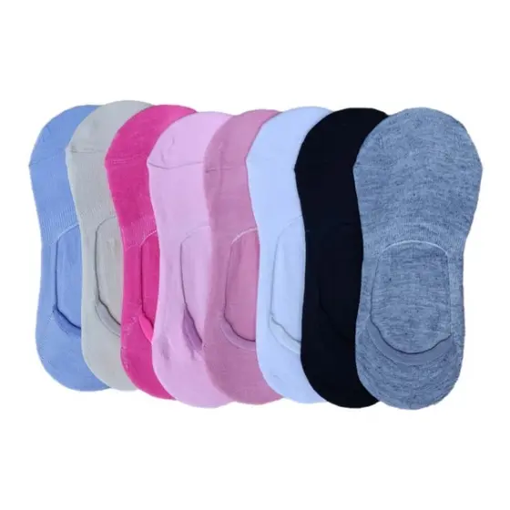 Kit 6/12 Pares de Meia Sapatilha Invisível Feminina